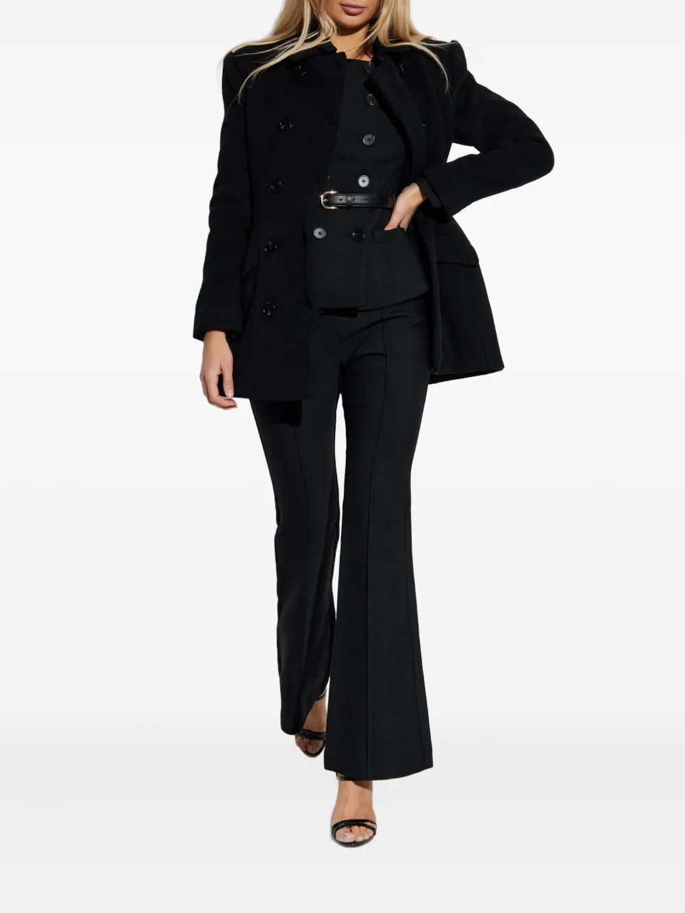 Self-Portrait double-breasted coat | Double Breasted & Peacoats | Image 2