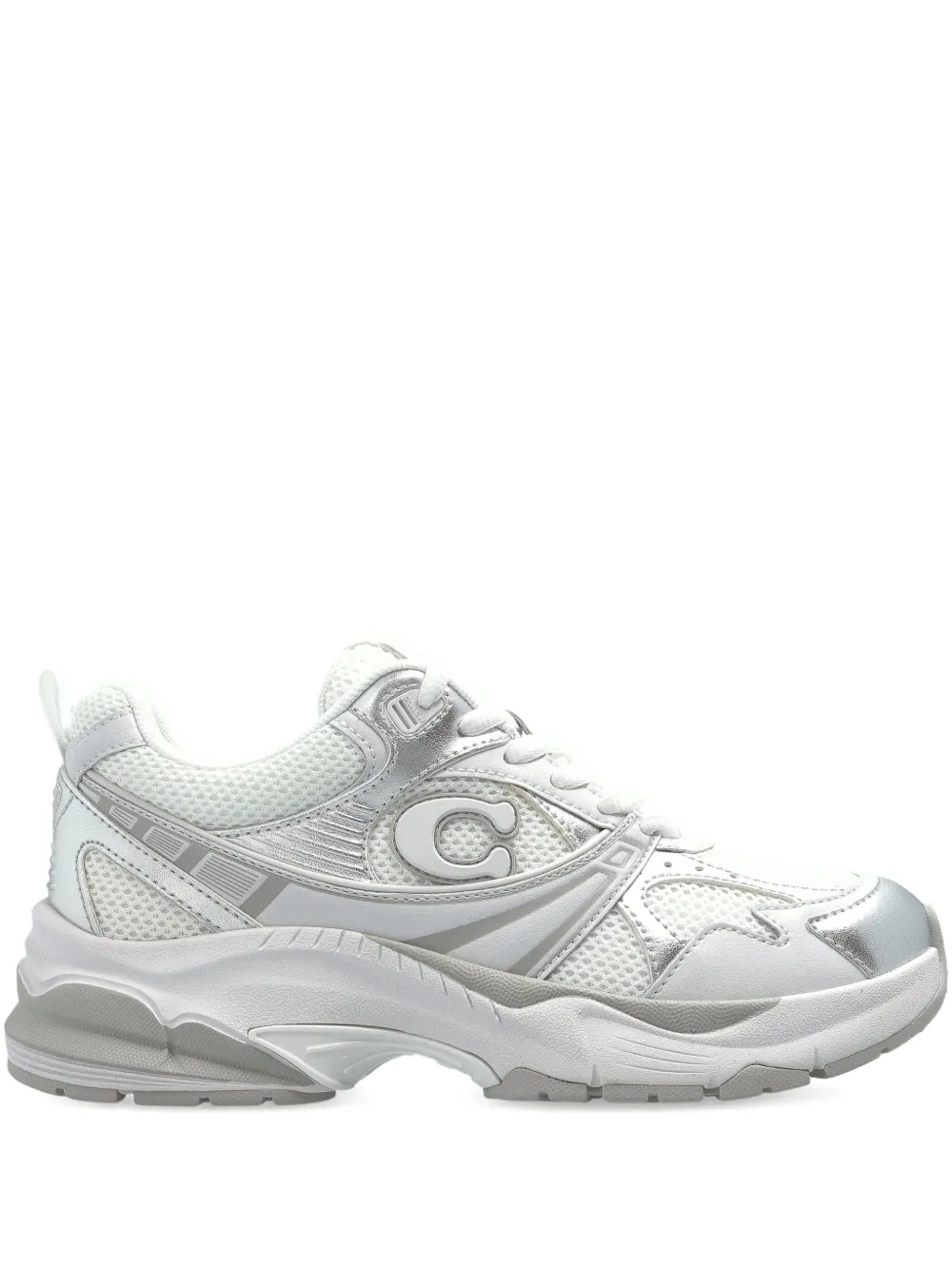Coach logo-appliqué sneakers | White | Image 1