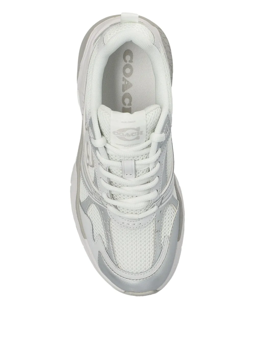 Coach Sneakers met logo-applicatie Wit