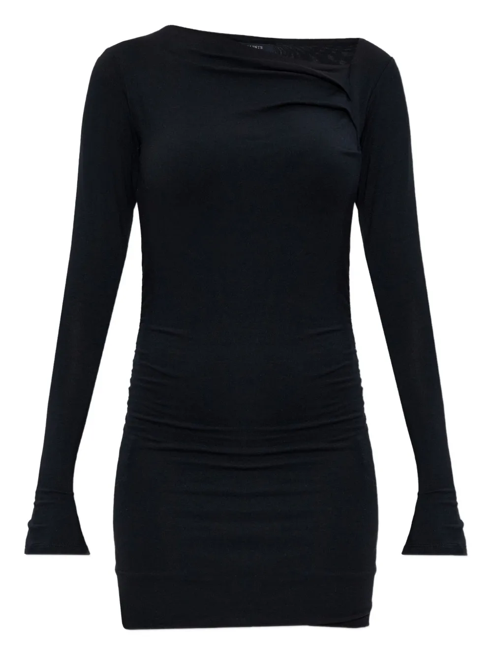 AllSaints Abito corto Seyma a maniche lunghe - Nero