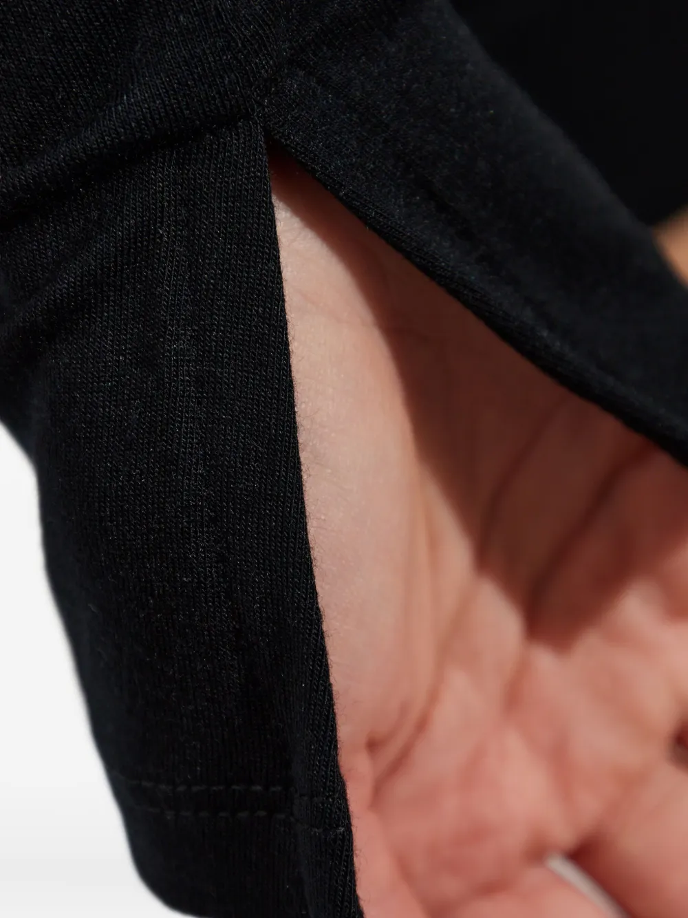 AllSaints Seyma gedrapeerde jurk met asymmetrische hals Zwart
