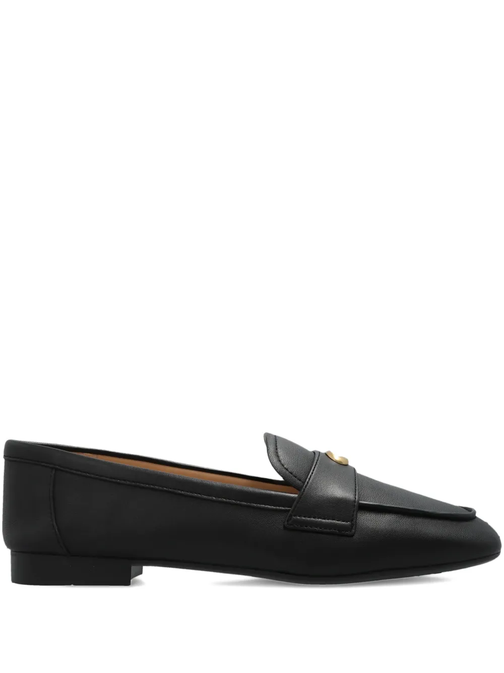 Coach Sculpted C Loafers In Black