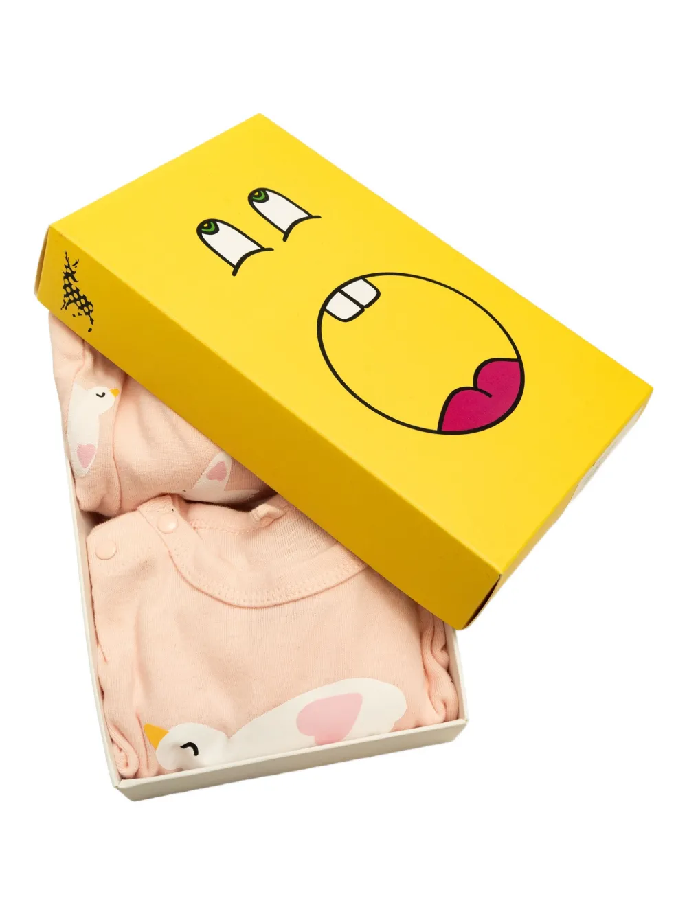 Stella McCartney Kids Babypakje met duifprint Roze