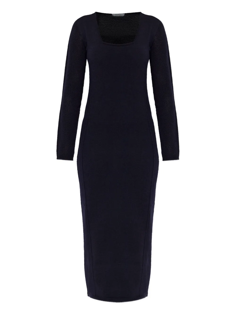 Max Mara Abito Sophia con scollo quadrato - Blu