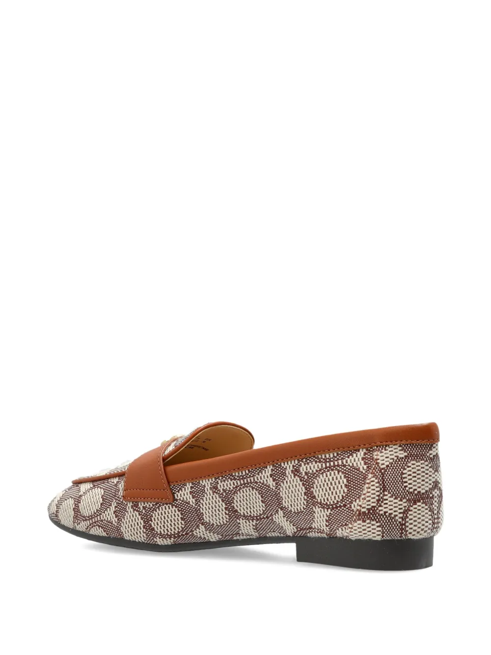 Coach Bewerkte C loafers Bruin
