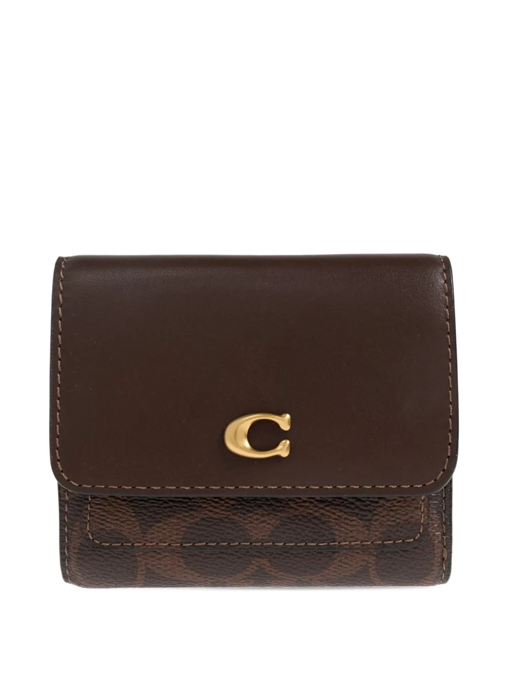 Coach Mila logo pattern wallet | Brown | Image 1