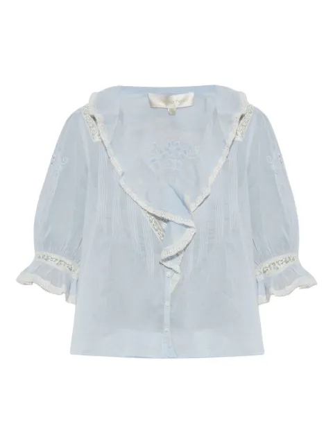 LoveShackFancy blusa Sinora