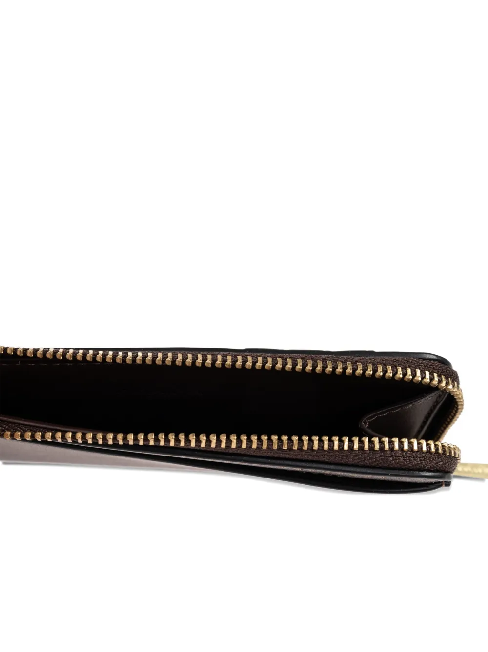 Coach New York Leather Cardholder In Brown