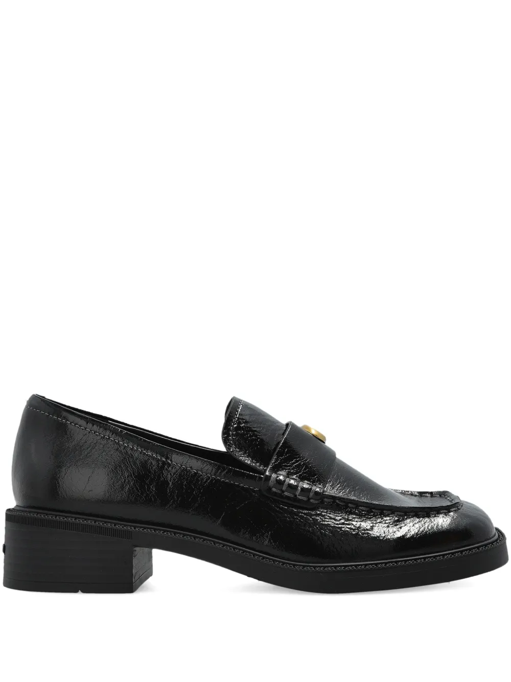 Coach 25mm Penny Loafers In Black