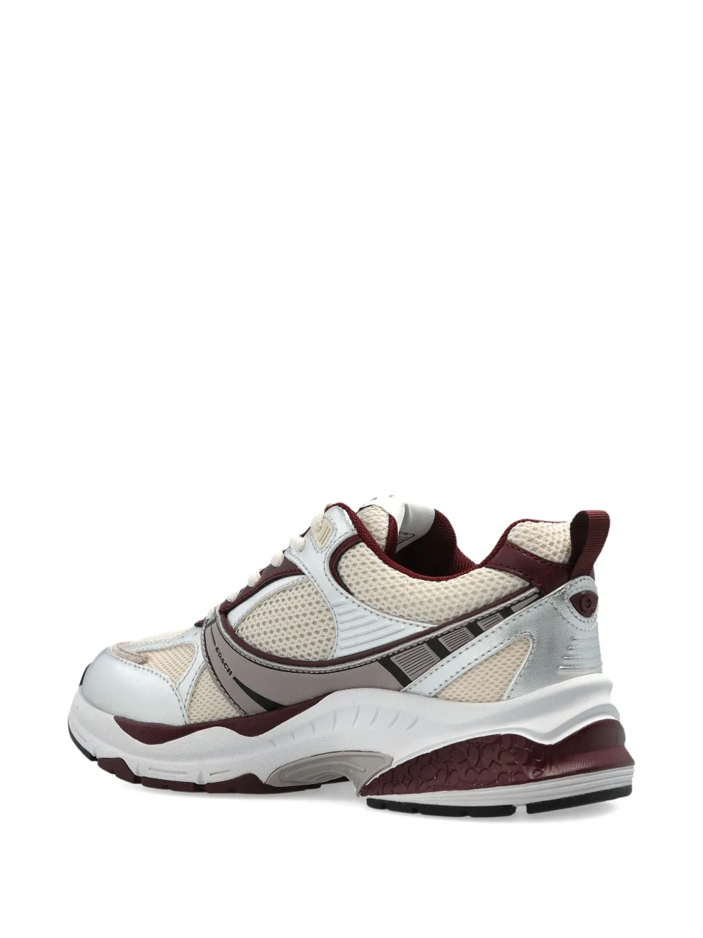 Coach Logo-appliqué Sneakers In Multi