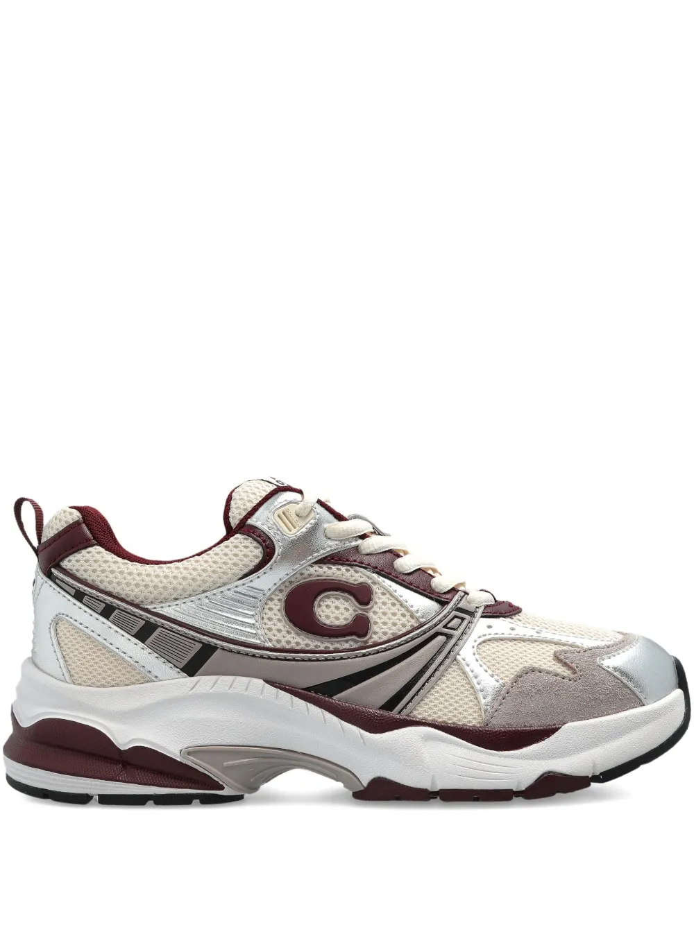 Coach logo-appliqué sneakers | Neutrals | Image 1