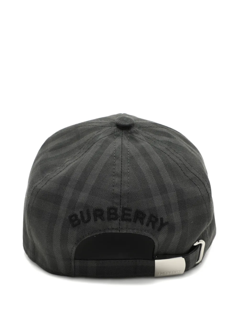 Burberry Pre-Owned checked baseball cap | Image 2