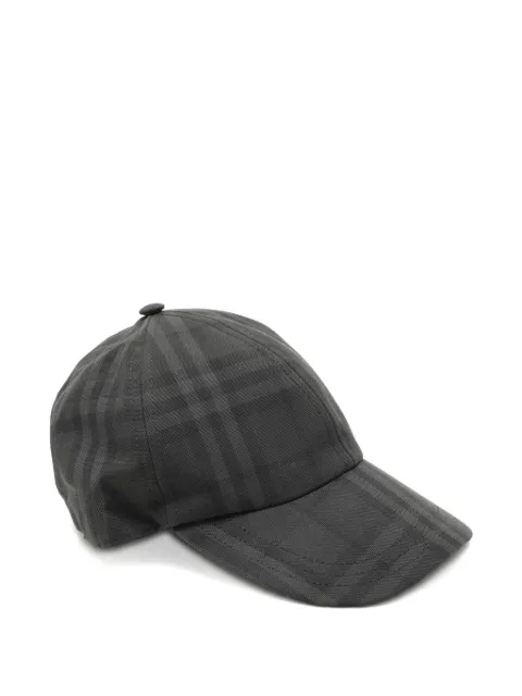 Burberry Pre-Owned casquette à carreaux