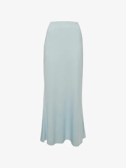 meshki high-waisted maxi skirt