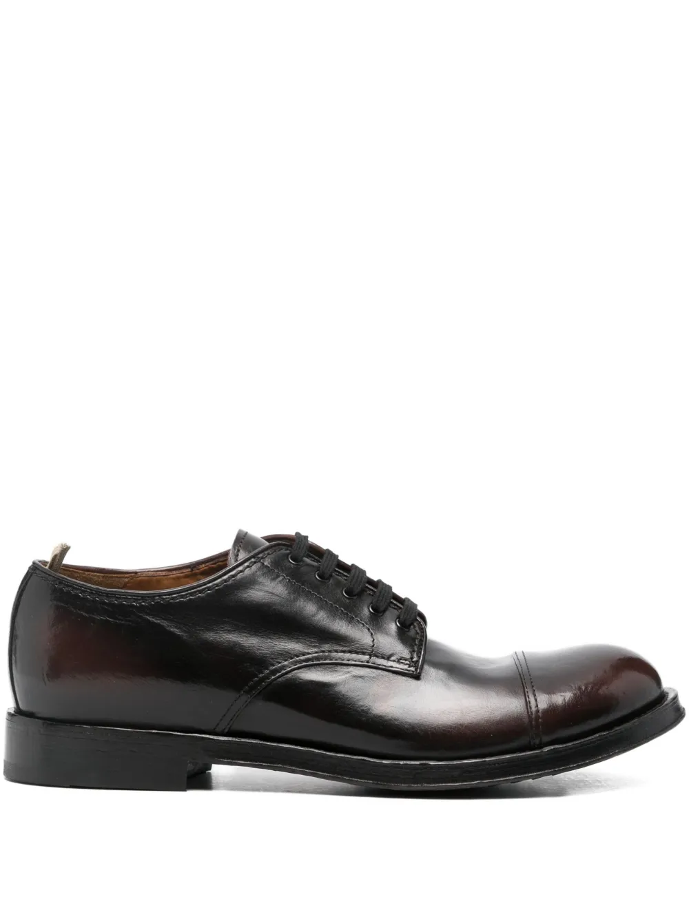 Officine Creative leather derby shoes | بني | Image 1