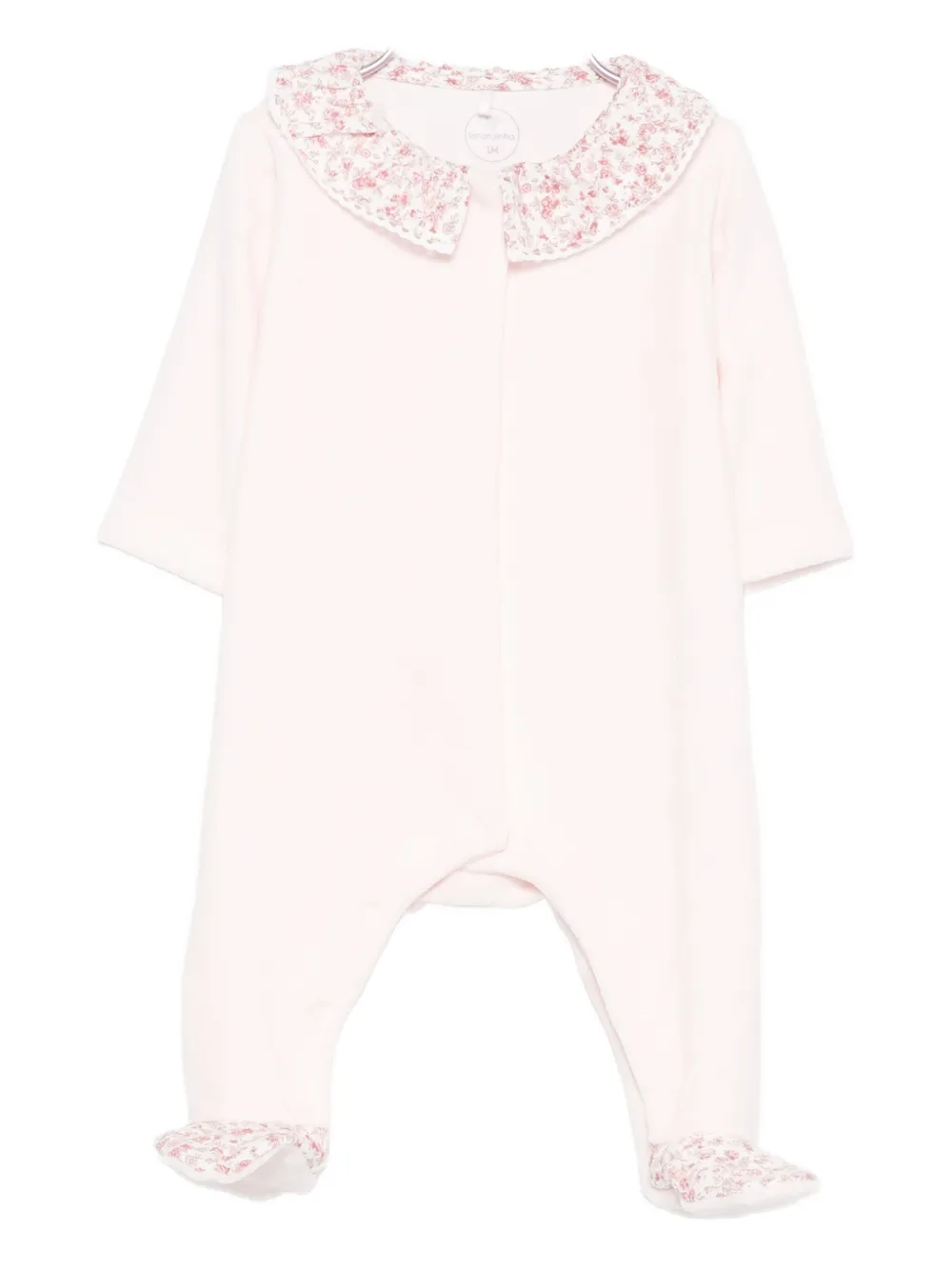 Laranjinha Babies' Cotton-blend Pyjama In Pink