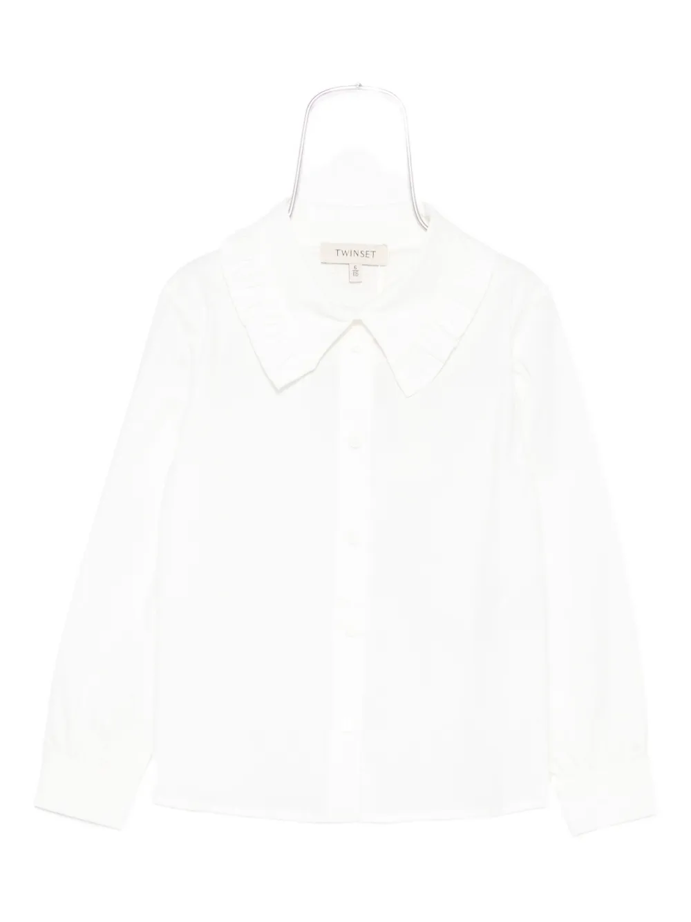 Twinset Long-sleeve Blouse In White