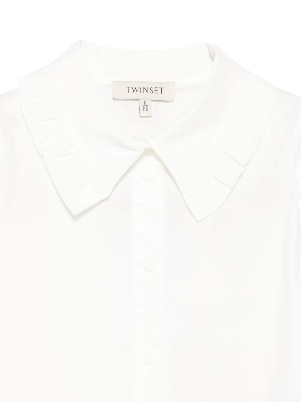 Twinset Long-sleeve Blouse In White