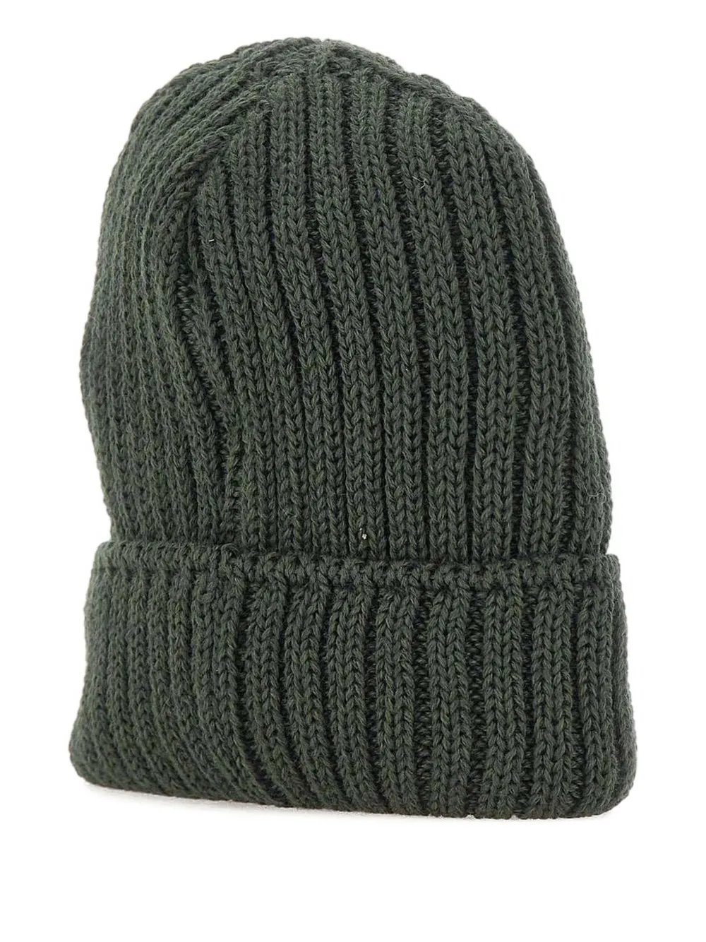 Colmar Geribbelde muts met logopatch Groen