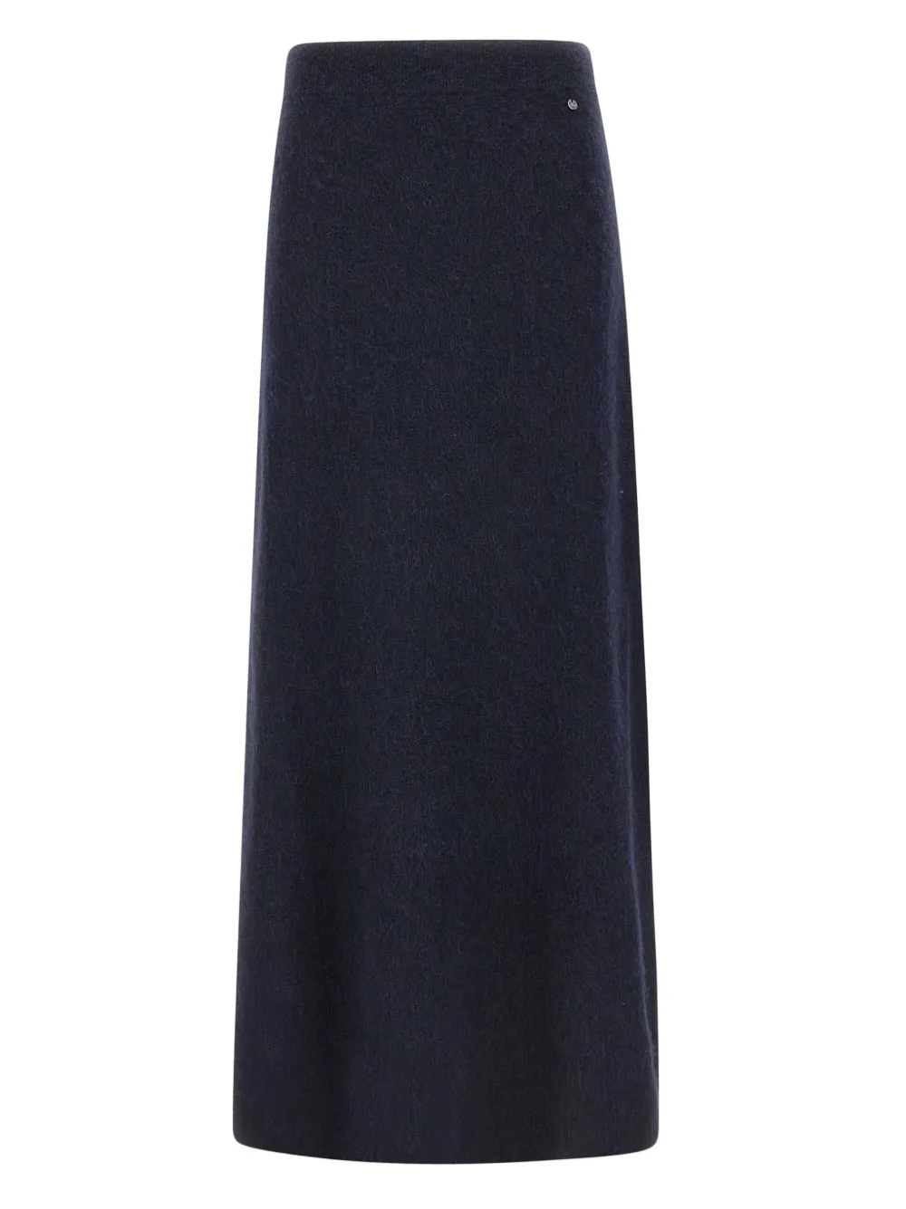 BOSS ribbed-waistband straight skirt | Blue | Image 1