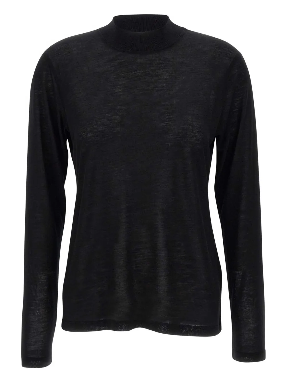 Filippa K mock-neck T-shirt | Black | Image 1