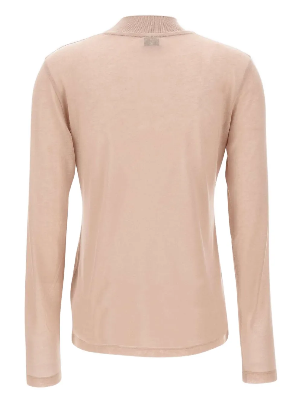 Filippa K Mock-neck Long-sleeve Top In Pink