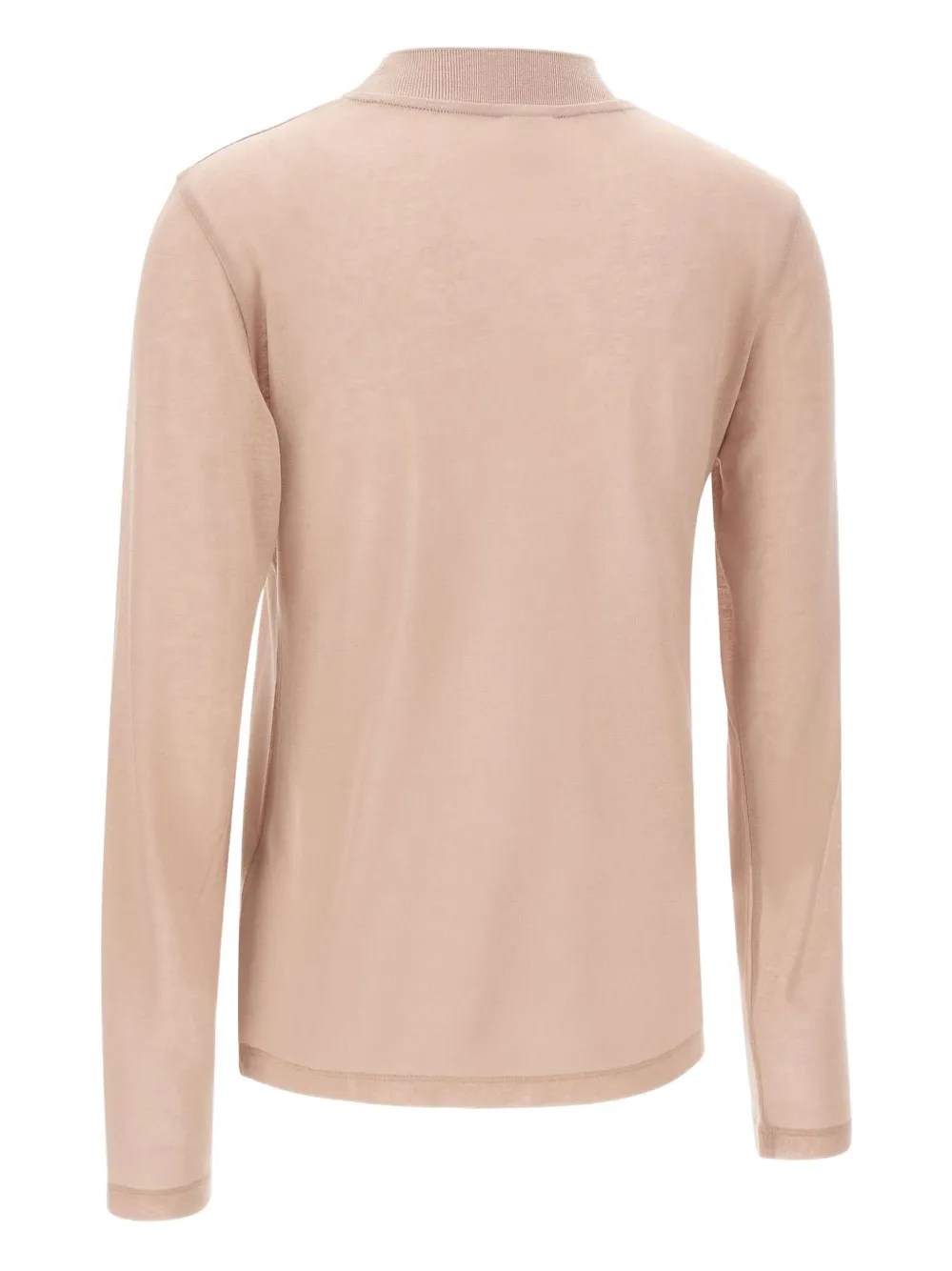 Filippa K Mock-neck Long-sleeve Top In Pink