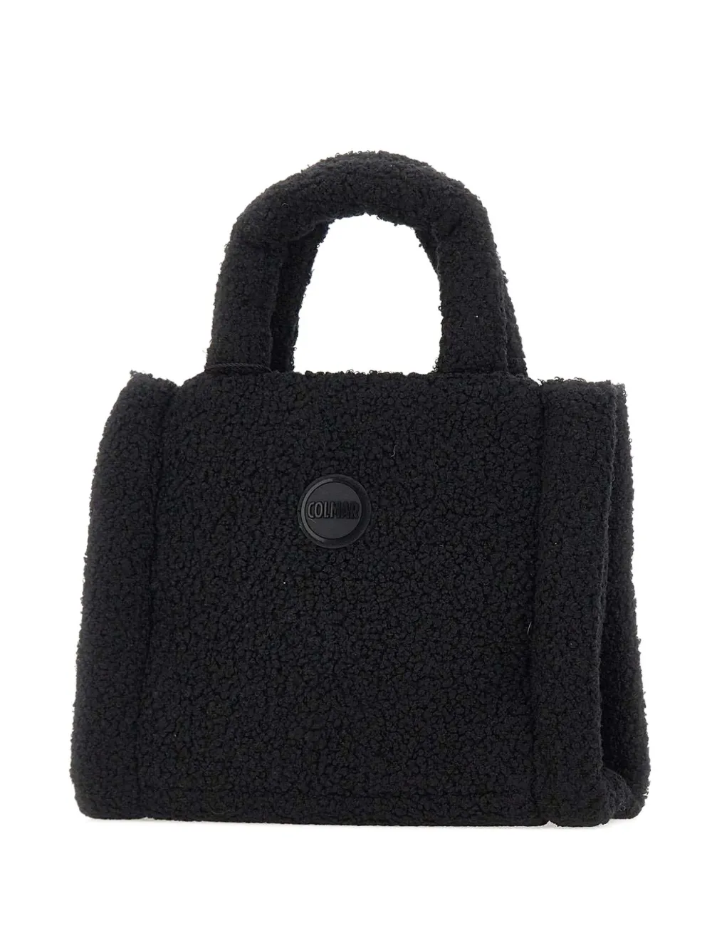 Colmar Teddy Square-shaped Tote Bag In Black