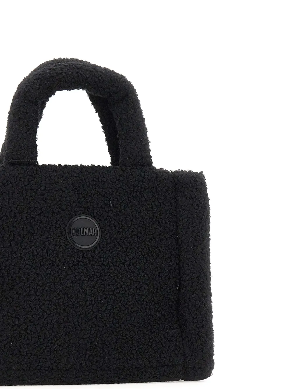 Colmar Teddy Square-shaped Tote Bag In Black