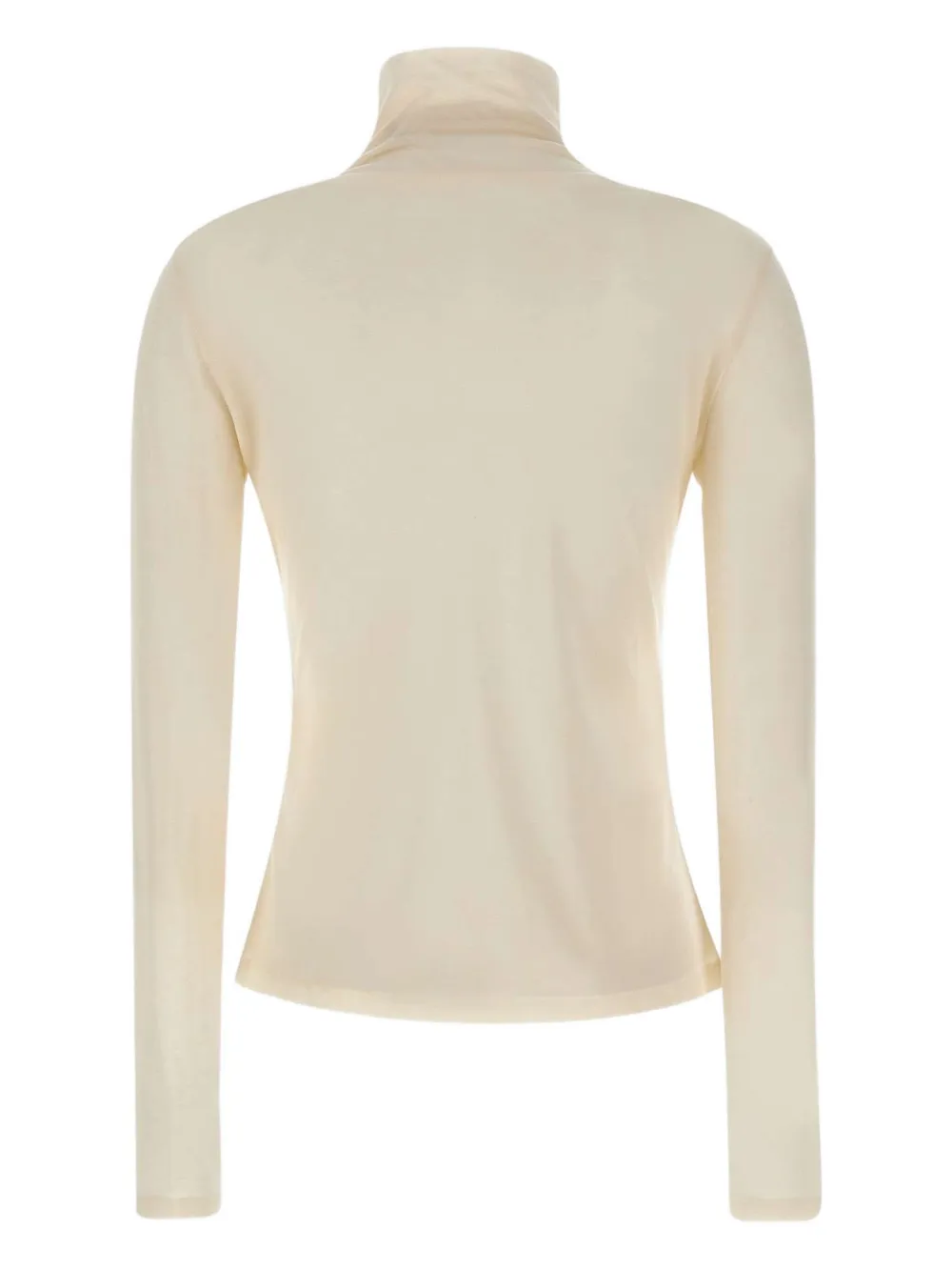 Hugo Boss High-neck Long-sleeve Sweater In Neutral