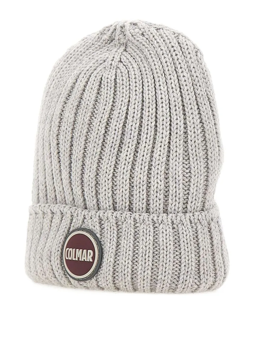Colmar Geribbelde muts met logopatch Grijs