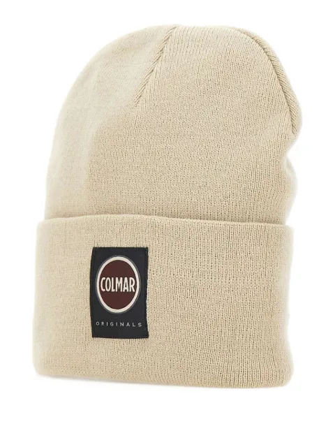 Colmar logo-patch cuffed beanie hat 