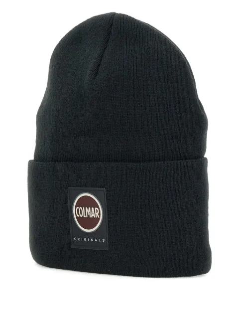 Colmar logo-patch beanie hat 
