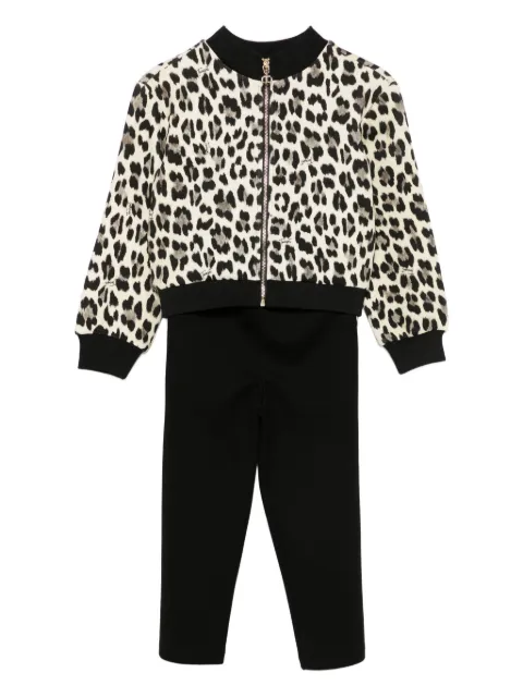 TWINSET Kids leopard-print tracksuit