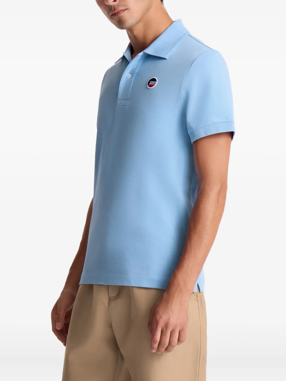 Fusalp Elbin Cotton Polo Shirt In Blue