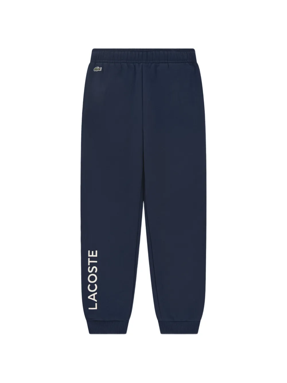 Lacoste Kids logo-detail track pants - Blu