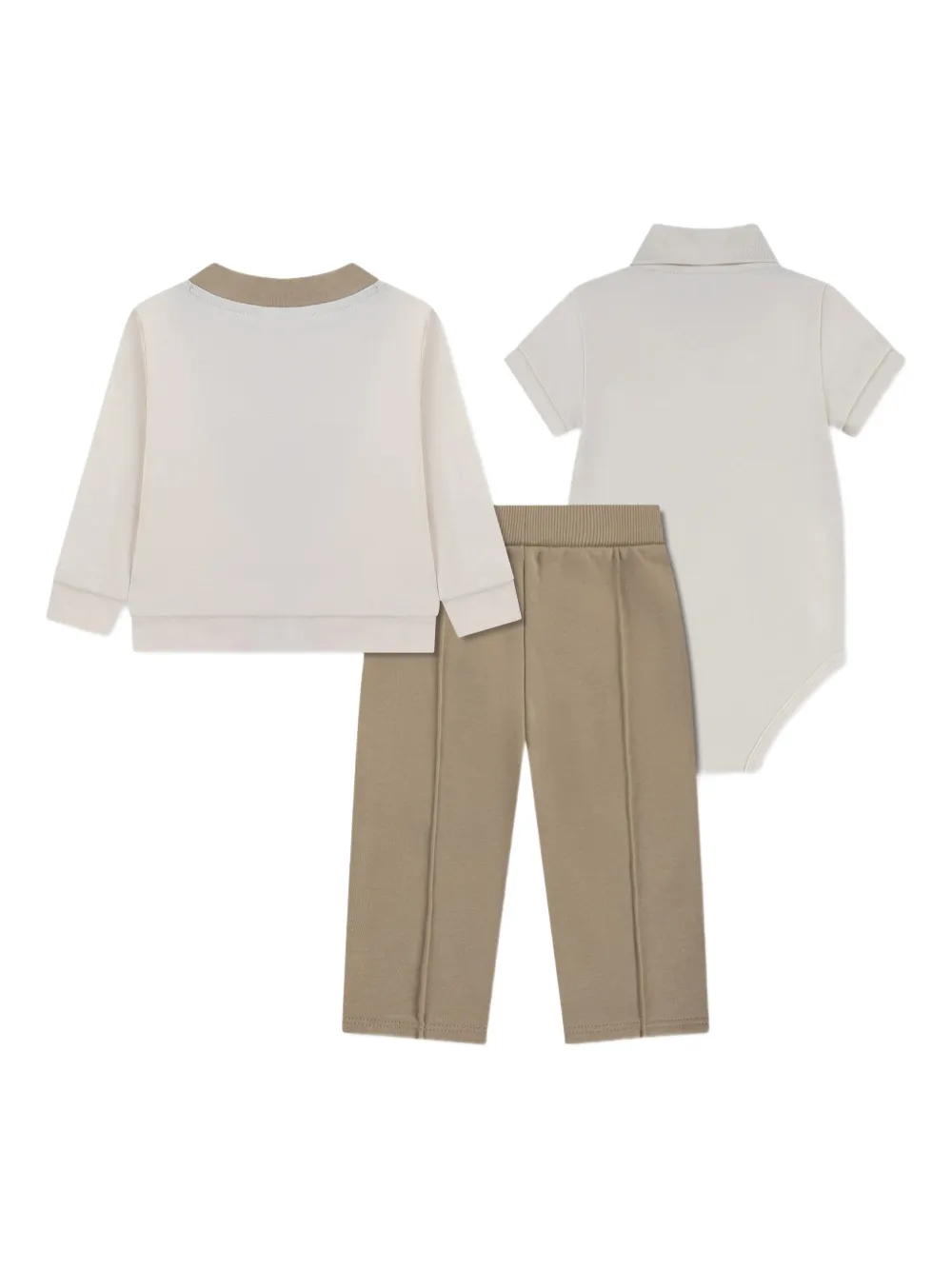 Lacoste Kids buttoned trouser set | Trouser Sets | Image 2