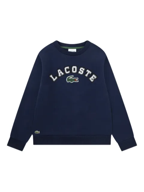 Lacoste Kids アップリケ セーター