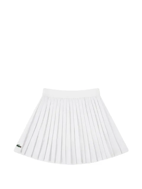 Lacoste Kids logo-detail pleated skirt