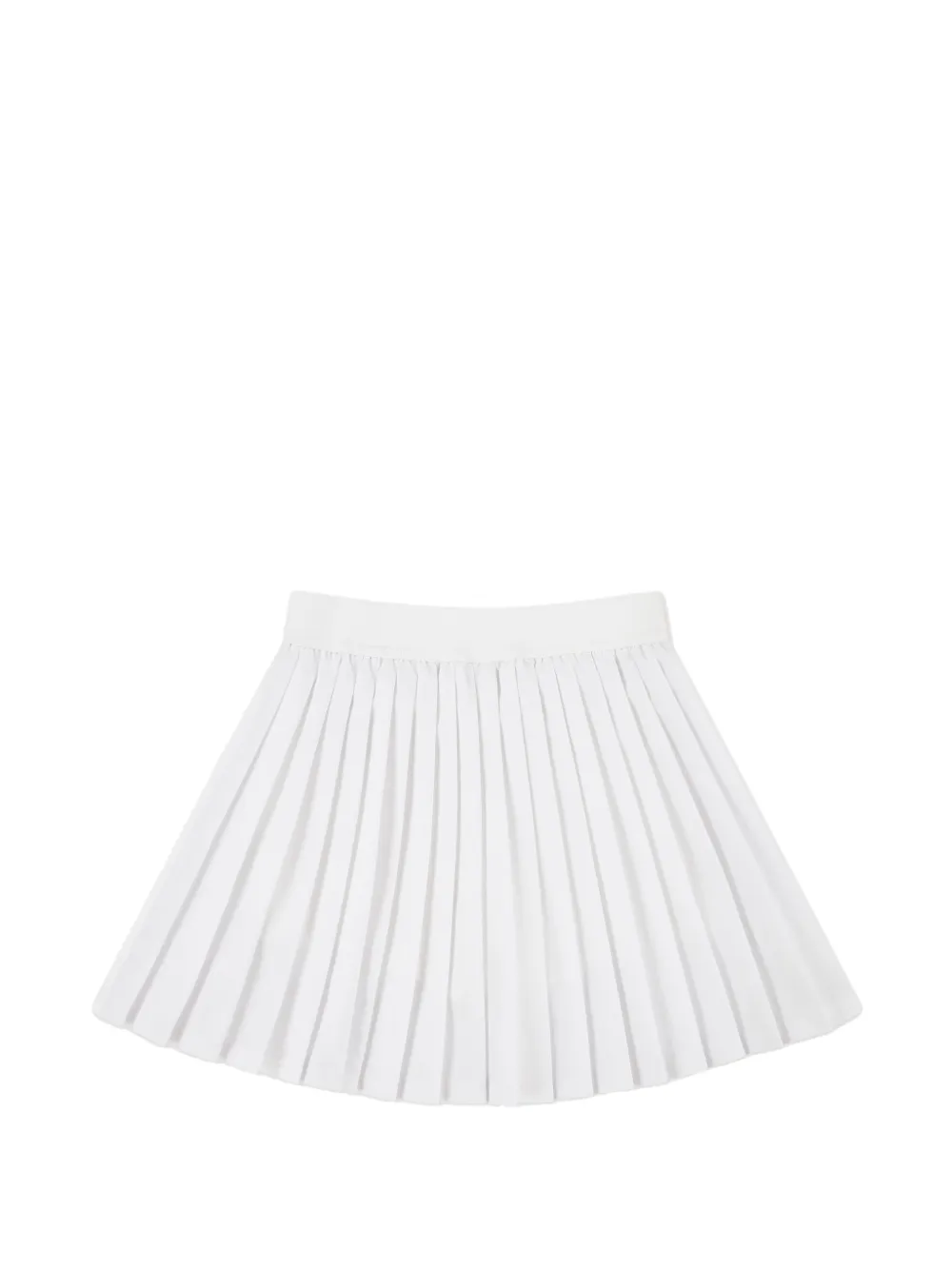 Lacoste Kids Plooirok met logodetail Wit