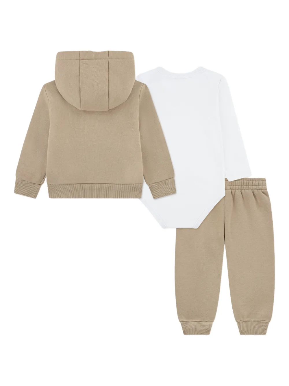  Lacoste Kids Logo Tracksuit Set - Neutrals 
