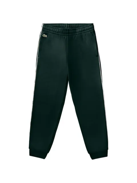 Lacoste Kids logo-detail stripe track pants