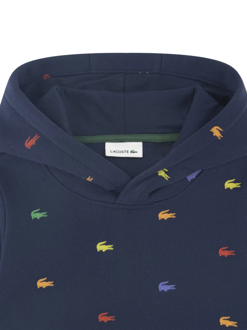 Lacoste Kids Trainingspak met logoprint Blauw