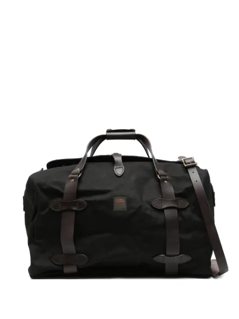 Filson leather travel bag