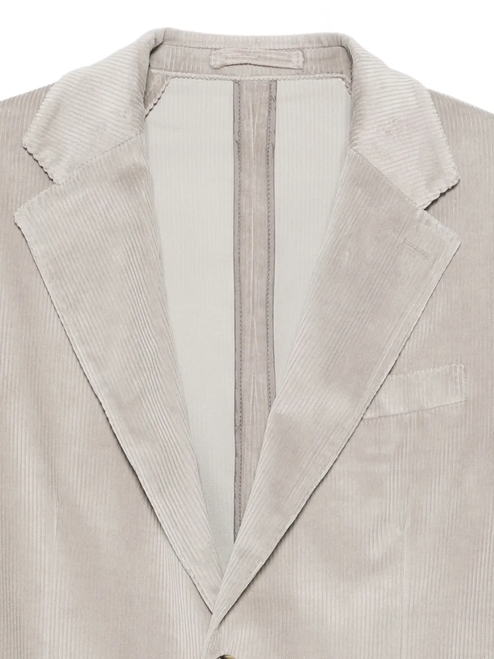 Lardini Blazer met enkele rij knopen Grijs