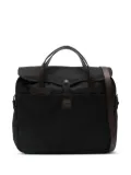 Filson logo patch briefcase - Black
