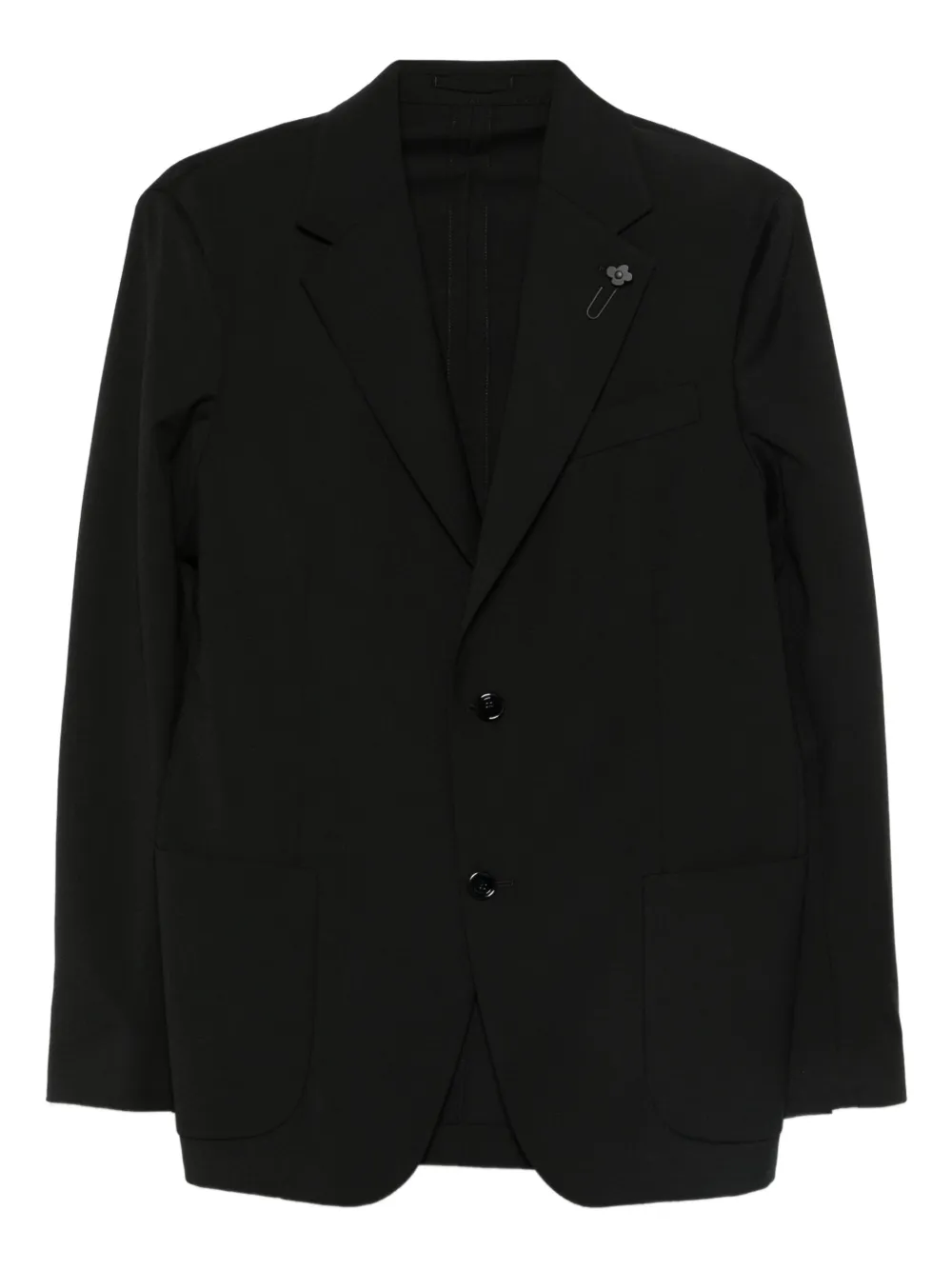 Lardini traje con botones | negro | Image 1