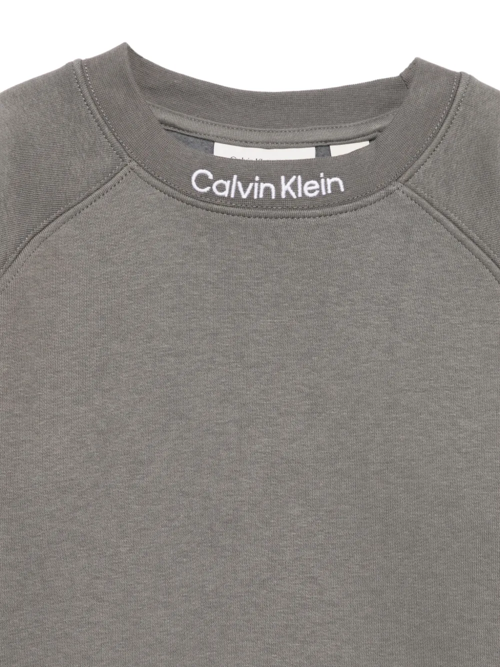 Calvin Klein Kids Sweater met geborduurd logo Grijs