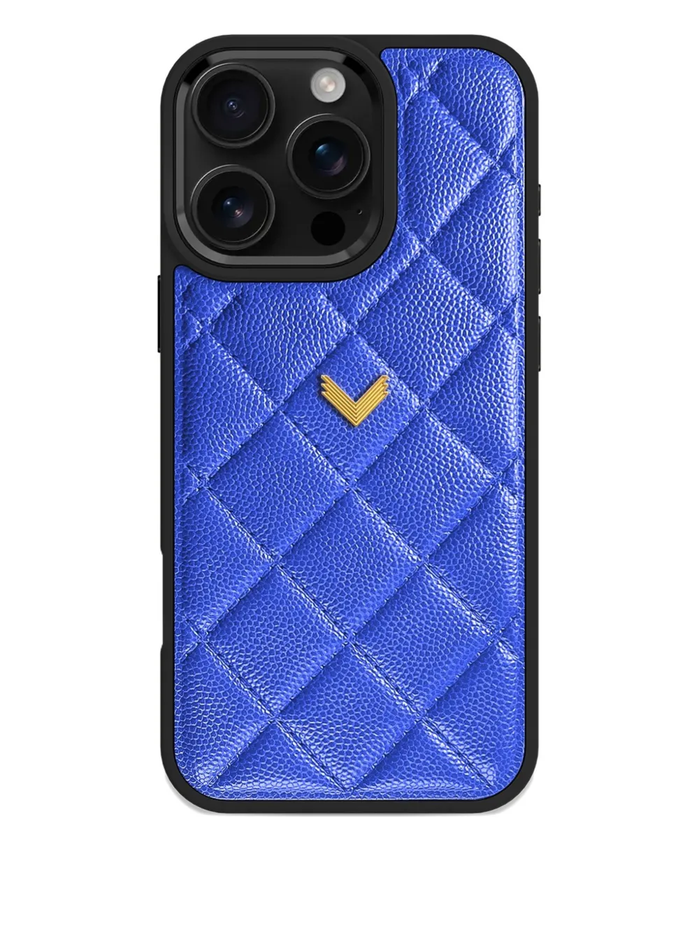 VELANTE leather iPhone 16 Pro Max phone case | Blue | Image 1