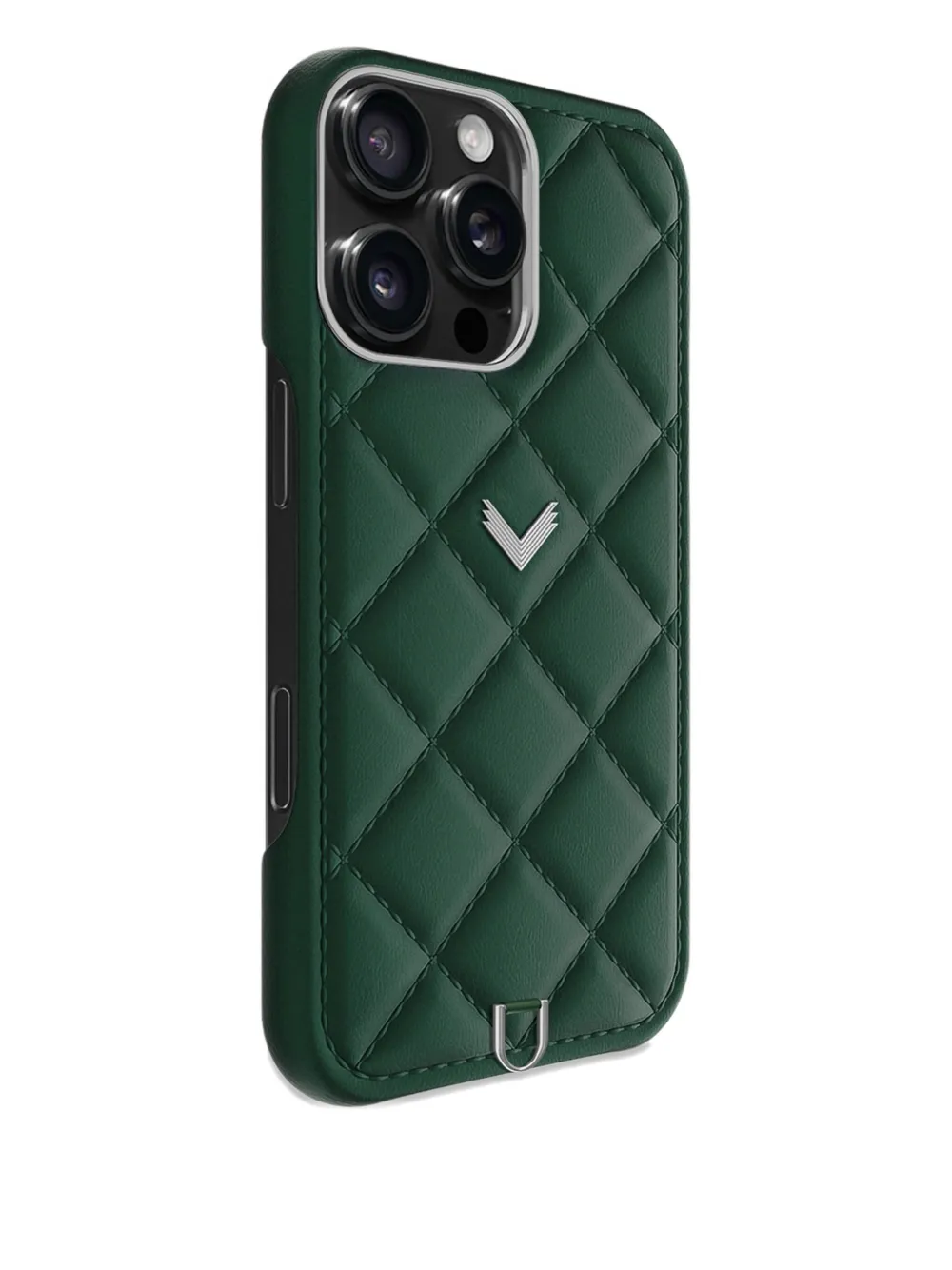  Velante Leather Iphone 16 Pro Max Phone Case - Green 
